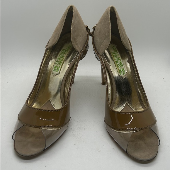 Guillaume Hinfray Sexy Vintage Suede Stiletto Heels Shoes **Size 37.5/US 7.5**🔥🔥 - Picture 2 of 12